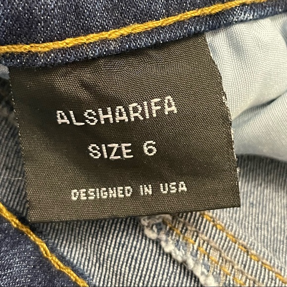 Alsharifa Size 6 Denim Jean Maxi Skirt - Picture 3 of 4
